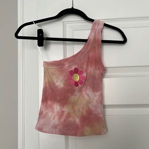 Desert Dreamer one shoulder tank top size S